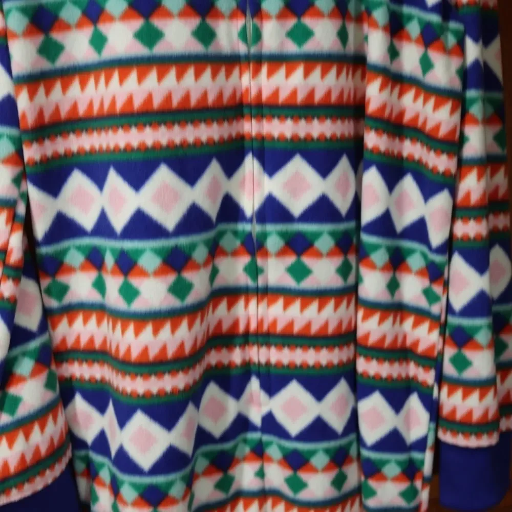 Old Navy Gender Neutral One Piece Hooded Micro Fleece Family Matching Pajamas XL
